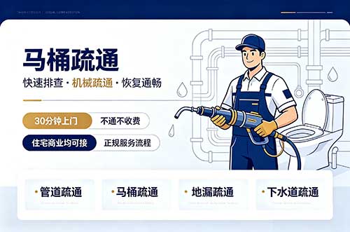 揭阳马桶疏通